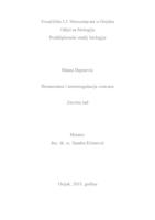 prikaz prve stranice dokumenta Homeostaza i termoregulacija sisavaca